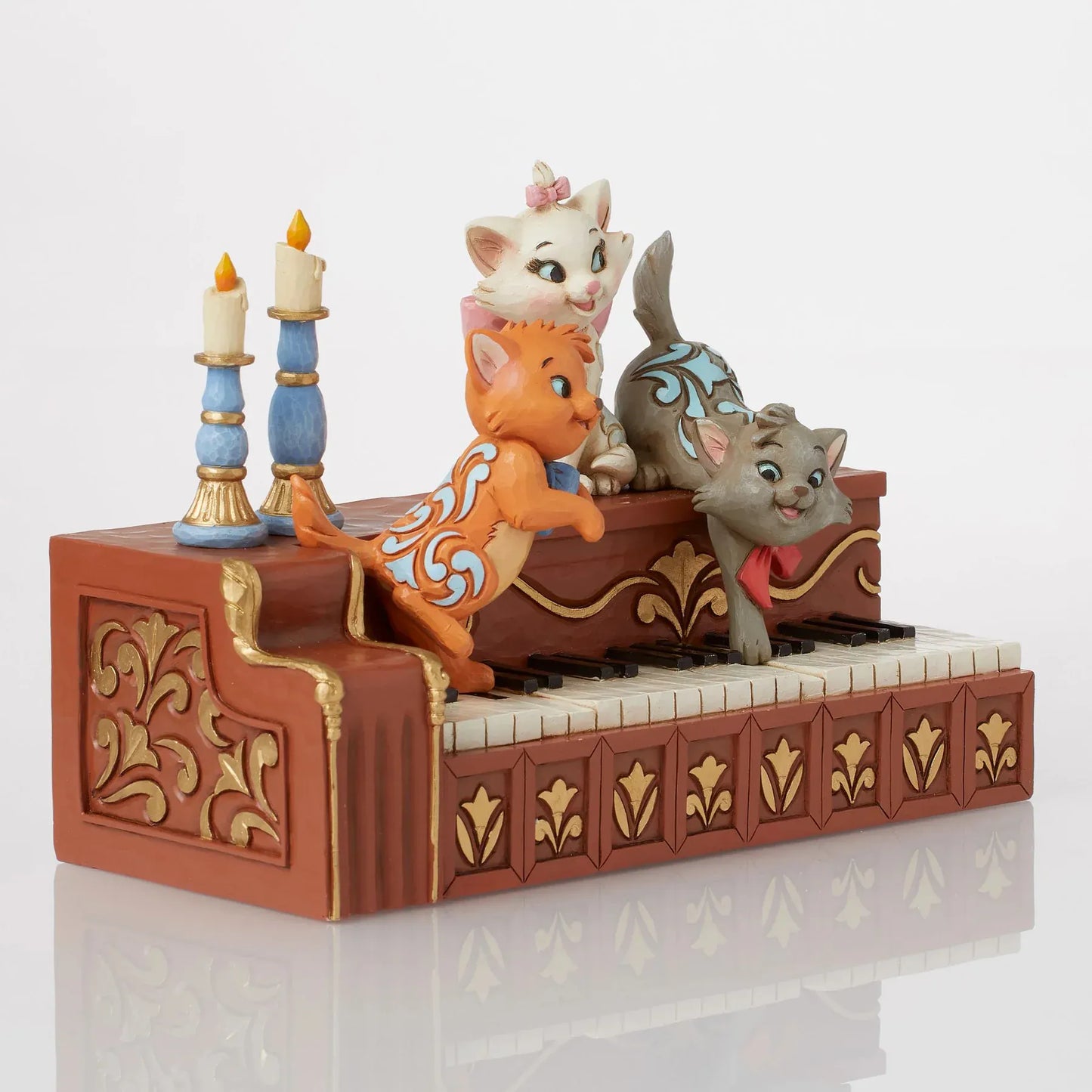 Disney Traditions Paws at Play (Aristocats Kittens on Piano Figurine) By Jim Shore  6016349