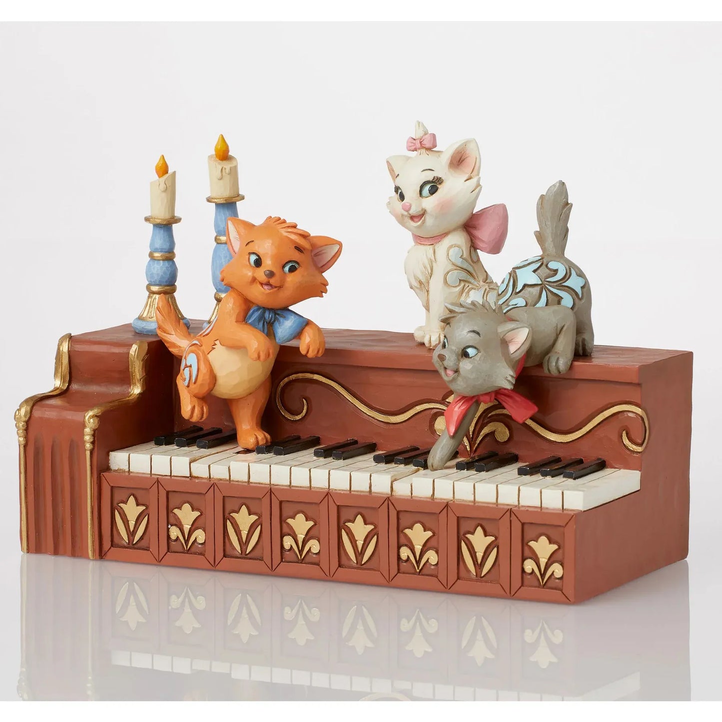 Disney Traditions Paws at Play (Aristocats Kittens on Piano Figurine) By Jim Shore  6016349