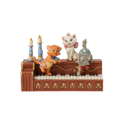 Disney Traditions Paws at Play (Aristocats Kittens on Piano Figurine) By Jim Shore  6016349