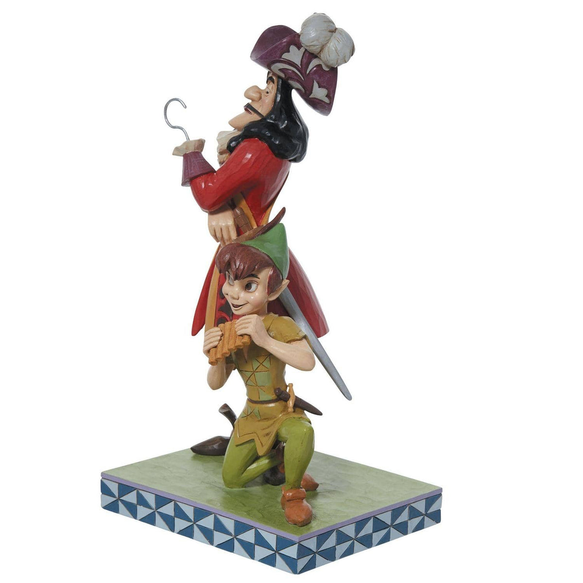 Disney Traditions Peter Pan and Hook Good Vs Evil Figurine By Jim Shore 6011928