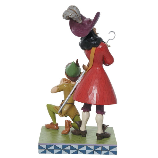 Disney Traditions Peter Pan and Hook Good Vs Evil Figurine By Jim Shore 6011928