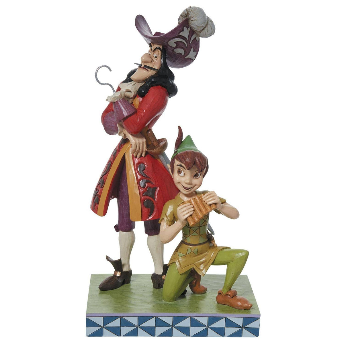 Disney Traditions Peter Pan and Hook Good Vs Evil Figurine By Jim Shore 6011928