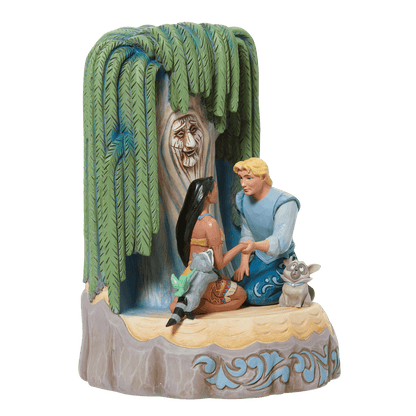 Disney Traditions Pocahontas Carved by Heart Figurine By Jim Shore 6011925