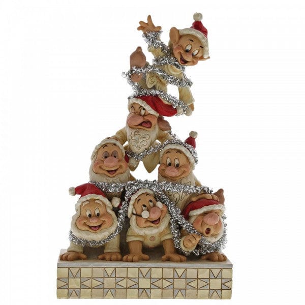 Disney Traditions Precarious Pyramid - Seven Dwarfs Figurine 6000942