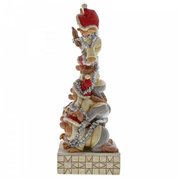 Disney Traditions Precarious Pyramid - Seven Dwarfs Figurine 6000942