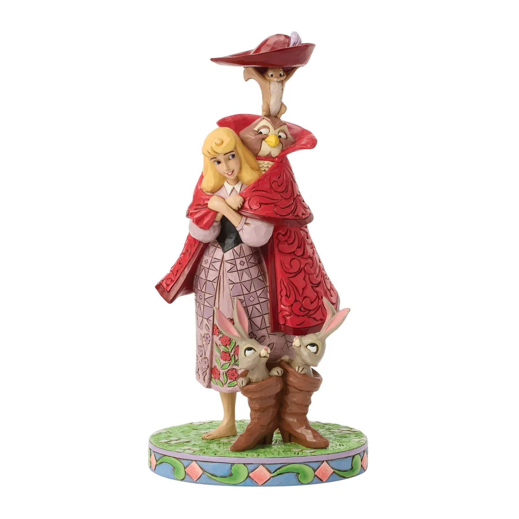 Disney Traditions Princess of the Woods Aurora with Animals Figurine By Jim Shore