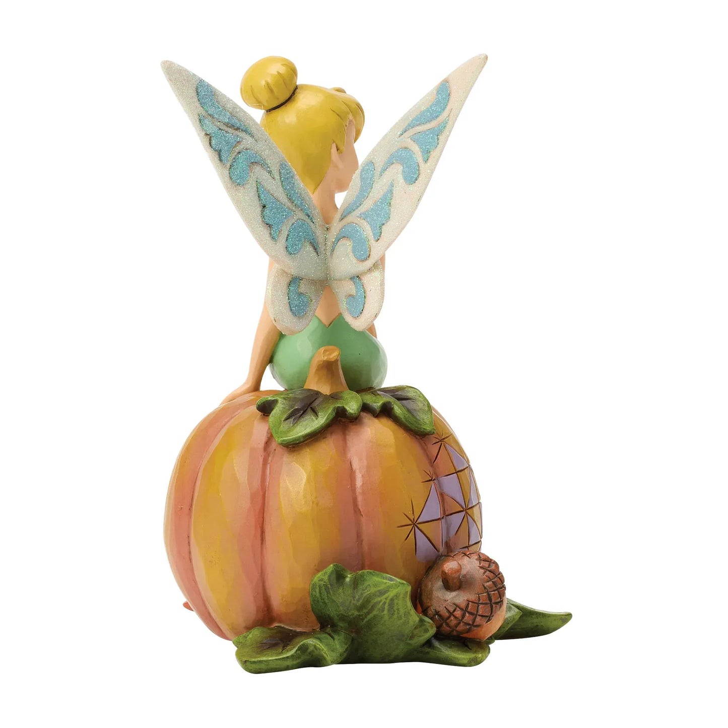 Disney Traditions Pumpkin Patch Pixie (Tinkerbell on Pumpkin) Figurine By Jim Shore 6017943