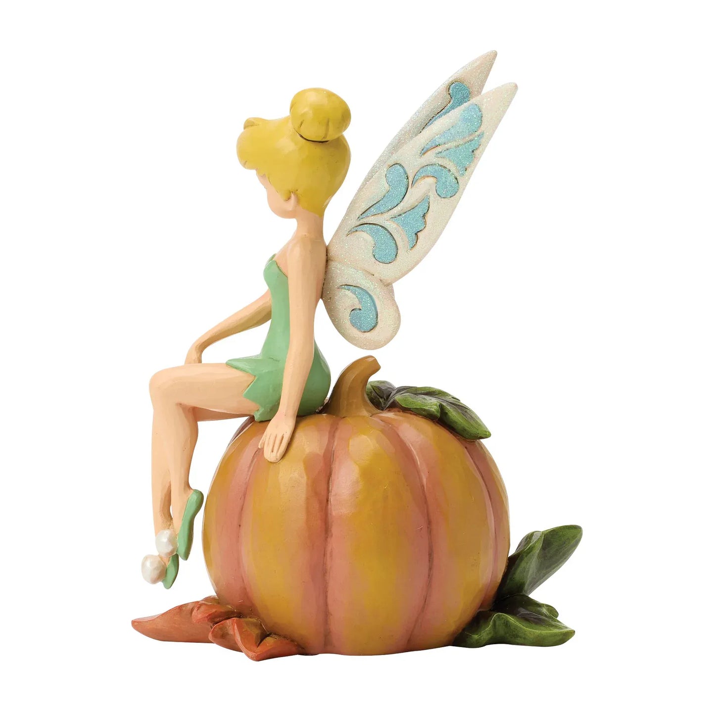 Disney Traditions Pumpkin Patch Pixie (Tinkerbell on Pumpkin) Figurine By Jim Shore 6017943