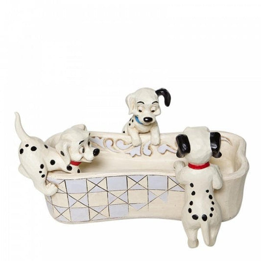 Disney Traditions Puppy Bowl - 101 Dalmatians Bone Shaped Dish 6008060