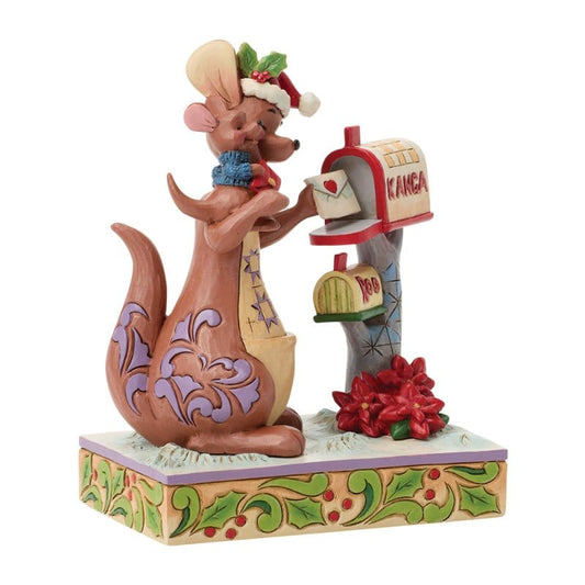 Disney Traditions Roo's Holiday Wish (Kanga & Roo) Figurine By Jim Shore 6018707