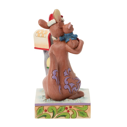 Disney Traditions Roo's Holiday Wish (Kanga & Roo) Figurine By Jim Shore 6018707