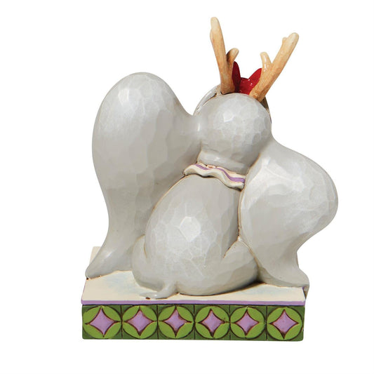 Disney Traditions Santa's Cheerful Helper - Flying Dumbo as a Reindeer Figurine 6008985