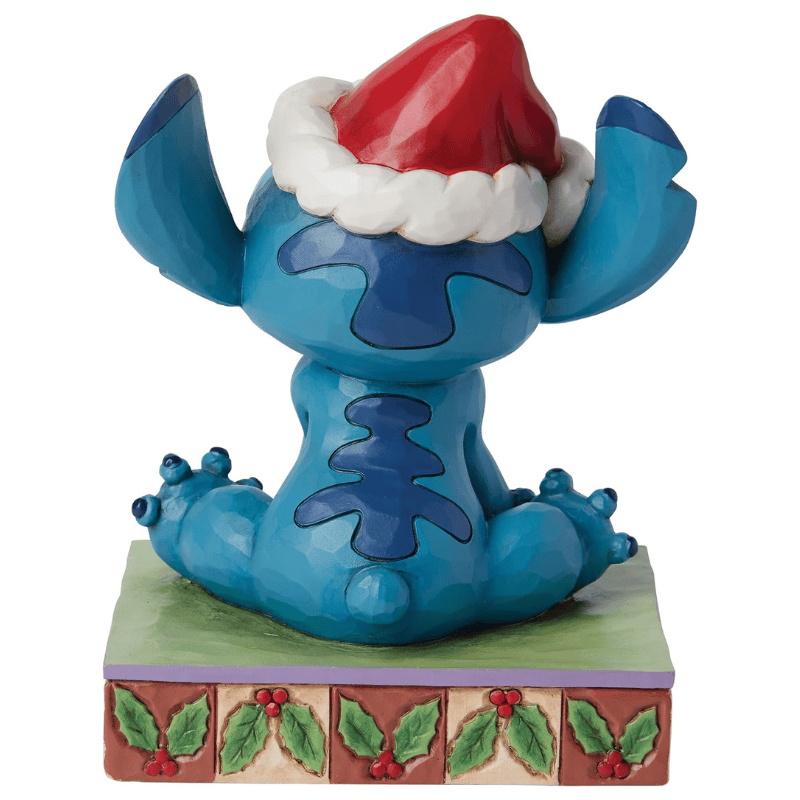Disney Traditions Santa Stitch and Scrump Figurine by Jim Shore