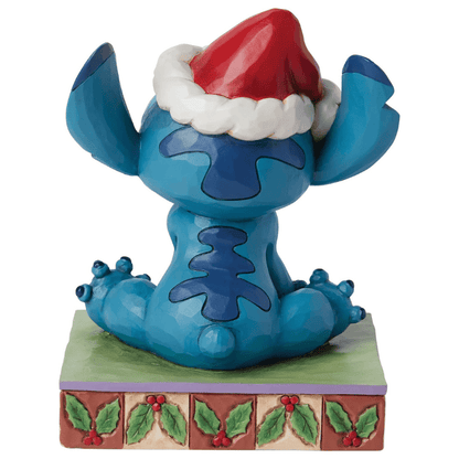 Disney Traditions Santa Stitch and Scrump Figurine by Jim Shore