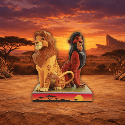 Disney Traditions Simba And Scar Figurine by Jim Shore 6010093