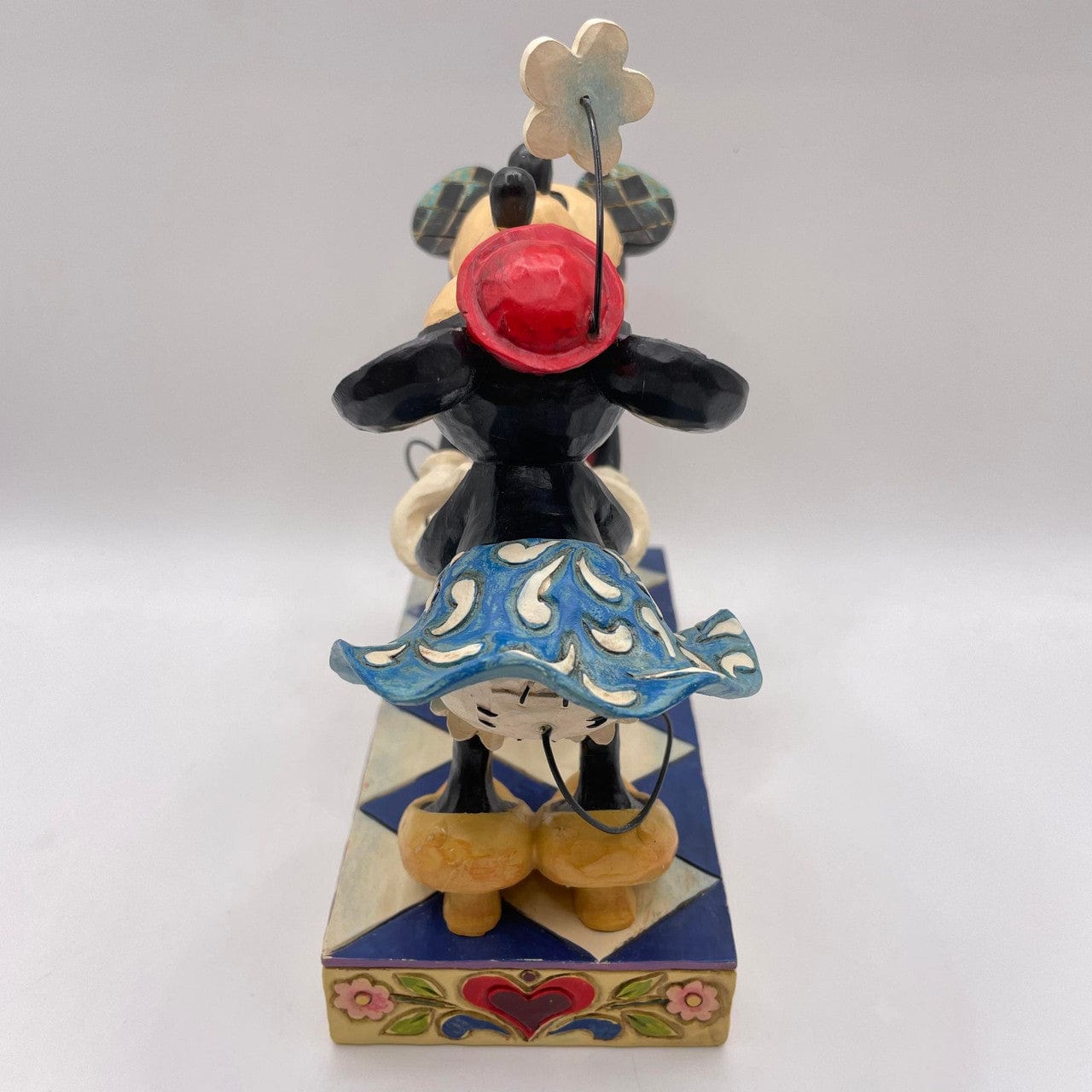 Disney Traditions Smooch For My Sweetie Mickey & Minnie Figurine Signed by Jim Shore 4013989