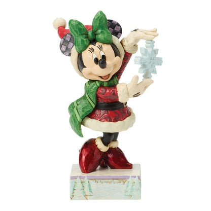 Disney Traditions Snow Unique (Minnie with Snowflake) Figurine By Jim Shore 6018710