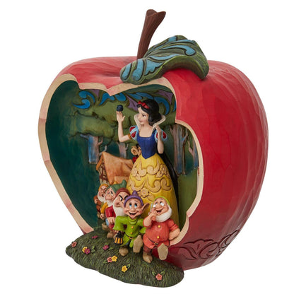 Disney Traditions Snow White Apple Scene Masterpiece Figurine By Jim Shore 6010881