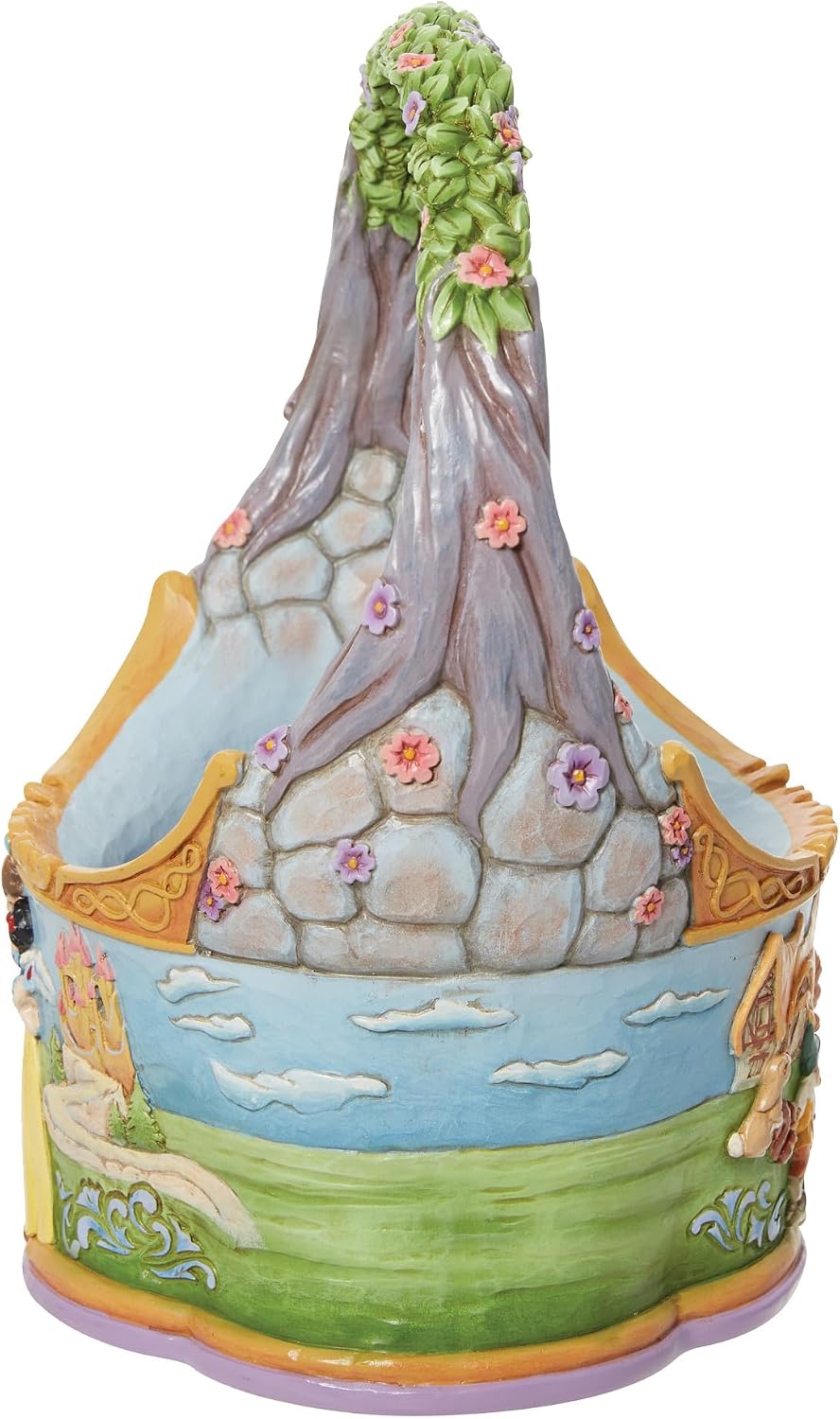Disney Traditions Snow White Basket Figurine By Jim Shore