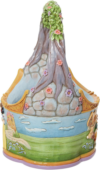 Disney Traditions Snow White Basket Figurine By Jim Shore