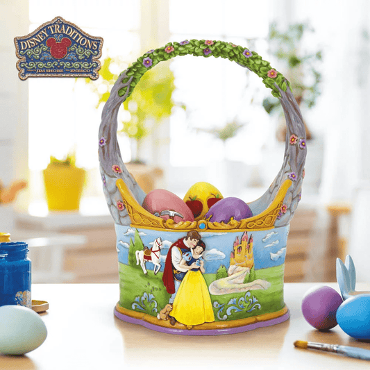 Disney Traditions Snow White Basket Figurine By Jim Shore 6010105