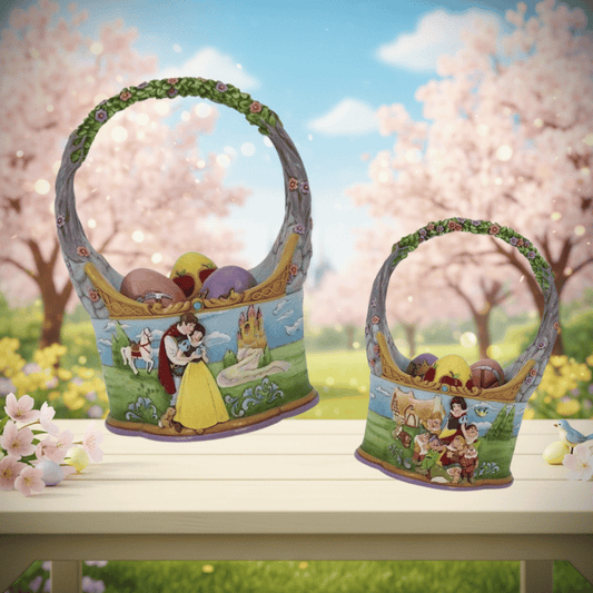 Disney Traditions Snow White Basket Figurine By Jim Shore 6010105
