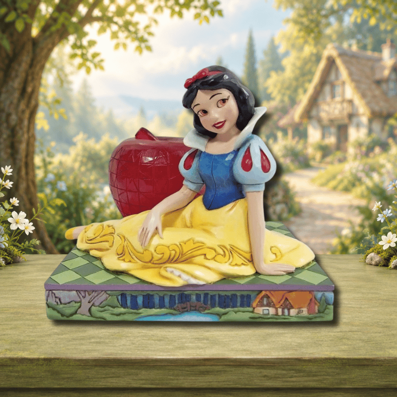 Disney Traditions Snow White with Apple Figurine By Jim Shore 6010098