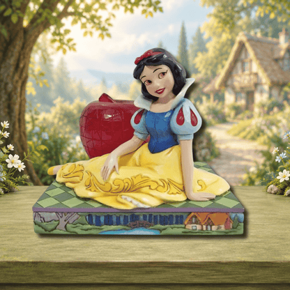 Disney Traditions Snow White with Apple Figurine By Jim Shore 6010098