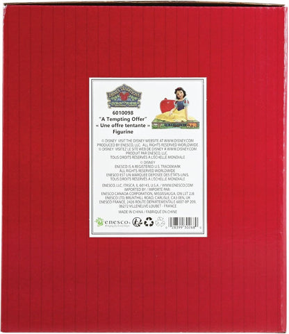 Disney Traditions Snow White with Apple Figurine By Jim Shore 6010098