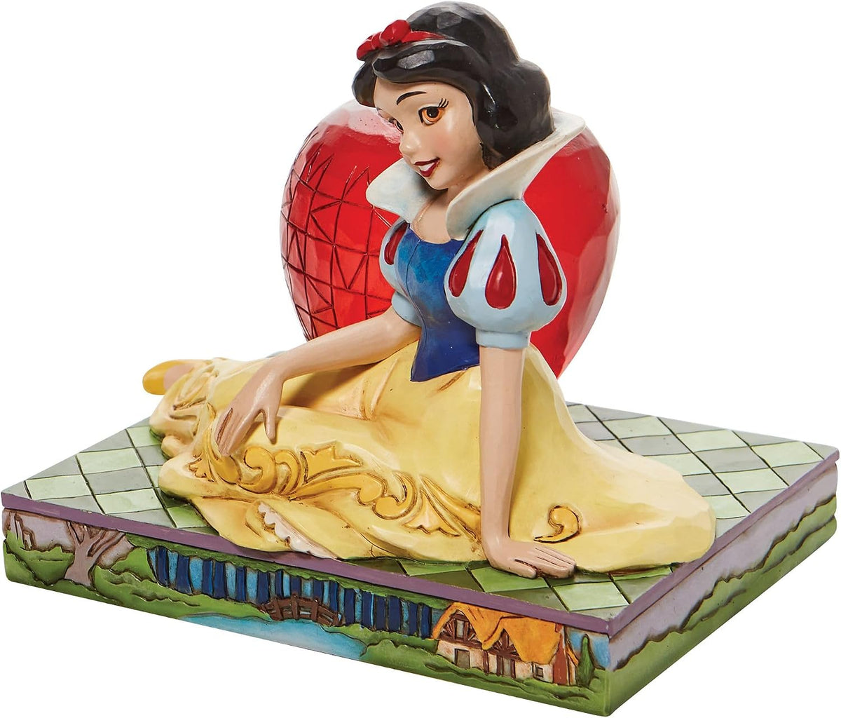Disney Traditions Snow White with Apple Figurine By Jim Shore 6010098
