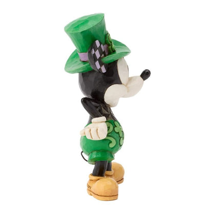 Disney Traditions St Patrick's Mickey Mouse Mini Figurine by Jim Shore