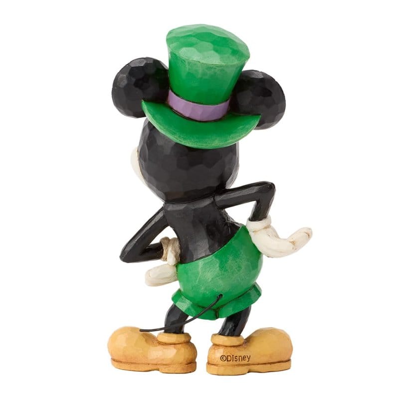 Disney Traditions St Patrick's Mickey Mouse Mini Figurine by Jim Shore