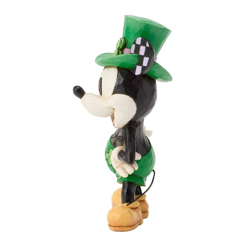 Disney Traditions St Patrick's Mickey Mouse Mini Figurine by Jim Shore