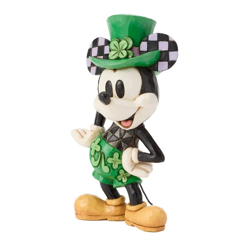Disney Traditions St Patrick's Mickey Mouse Mini Figurine by Jim Shore
