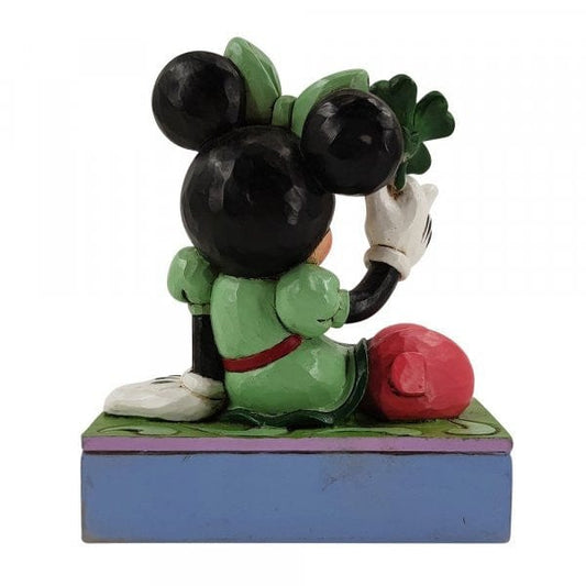 Disney Traditions St. Patrick's Minnie Mouse Personality Pose Figurine 6010109