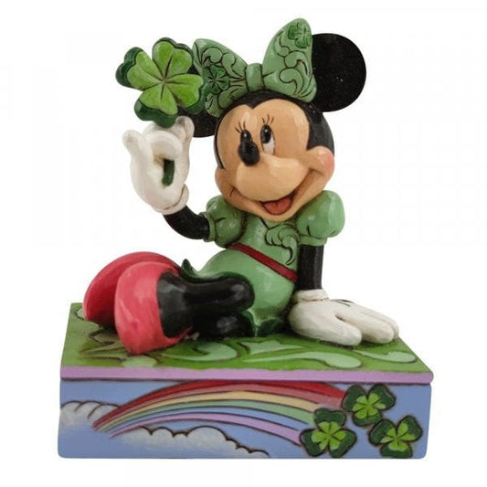 Disney Traditions St. Patrick's Minnie Mouse Personality Pose Figurine 6010109