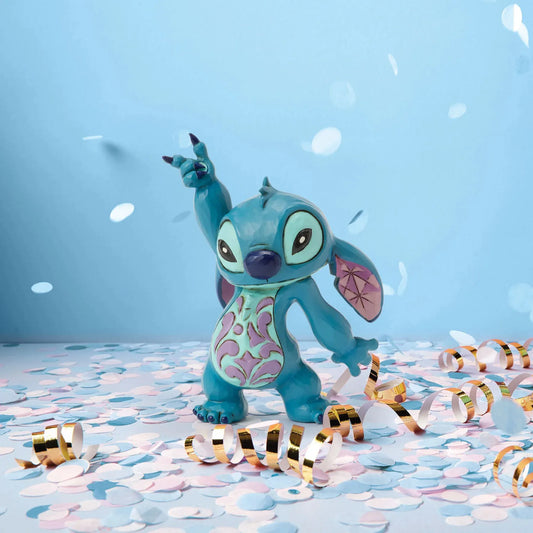 Disney Traditions Stitch Dancing Mini Figurine By Jim Shore