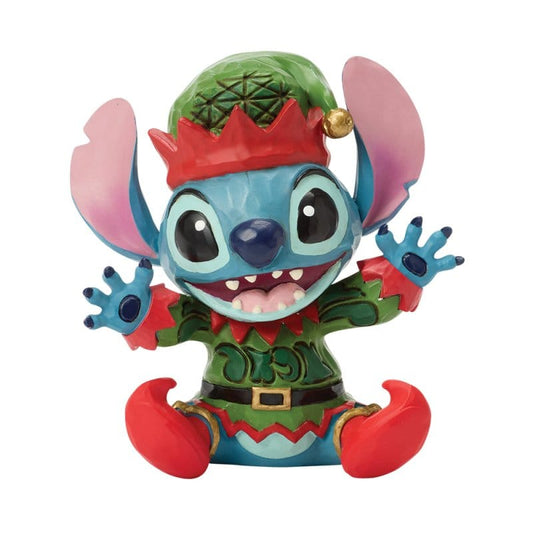 Disney Traditions Stitch Elf Mini Figurine by Jim Shore