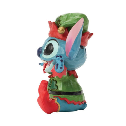 Disney Traditions Stitch Elf Mini Figurine by Jim Shore