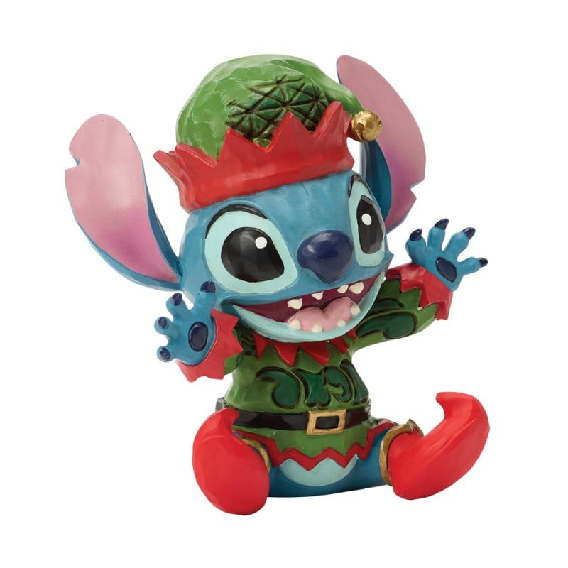 Disney Traditions Stitch Elf Mini Figurine by Jim Shore