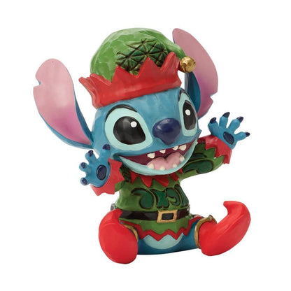 Disney Traditions Stitch Elf Mini Figurine by Jim Shore