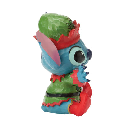 Disney Traditions Stitch Elf Mini Figurine by Jim Shore
