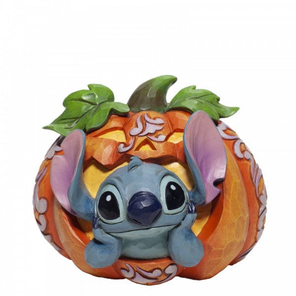 Disney Traditions Stitch O' Lantern - Stitch inside Pumpkin Figurine 6007080