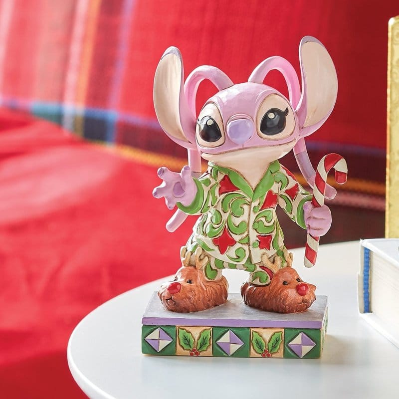 Disney Traditions Stitch or Angel Christmas Figurine ONE SUPPLIED AT RANDOM