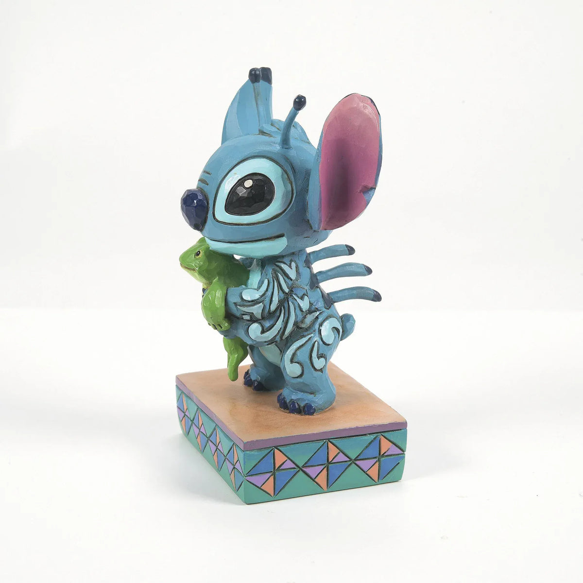 Disney Traditions Strange Life-Forms - Stitch with Frog Figurine 4059741