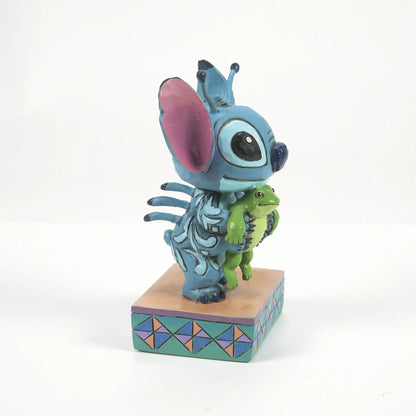 Disney Traditions Strange Life-Forms - Stitch with Frog Figurine 4059741