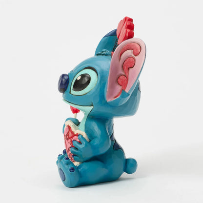 Disney Traditions Sucker For Love Stitch Valentines Figurine By Jim Shore