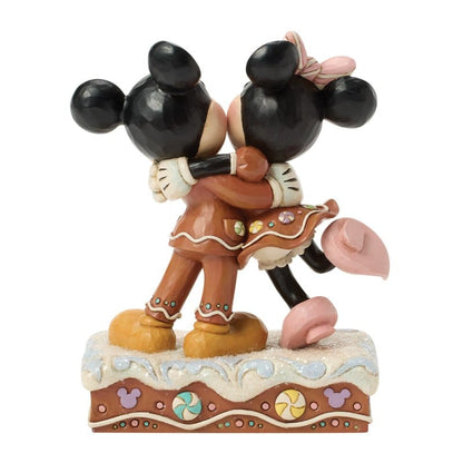 Disney Traditions Sugarcoated Sweethearts (Mickey and Minnie Gingerbread) Figurine By Jim Shore 6018705
