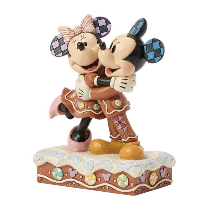 Disney Traditions Sugarcoated Sweethearts (Mickey and Minnie Gingerbread) Figurine By Jim Shore 6018705