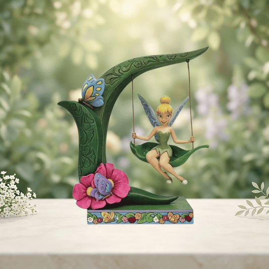 Disney Traditions Suspended in Springtime Music (Tinker Bell on Swing Figurine) By Jim Shore 6016336